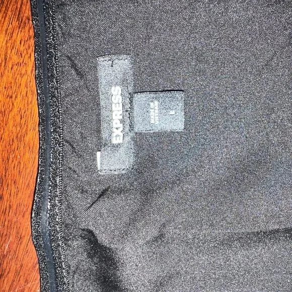 Vegan Leather Strapless Jumpsuit NWOT - Picture 6 of 8